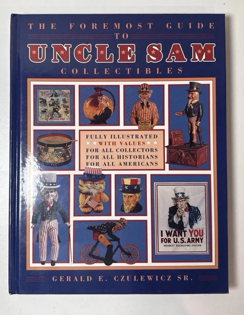 1995 Foremost Guide to Uncle Sam Collectibles Czulewicz Hardcover Americana